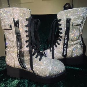 DOLLS KILL BILLIONAIRE BLING BOOTS! Bought At Austin Pop Up!